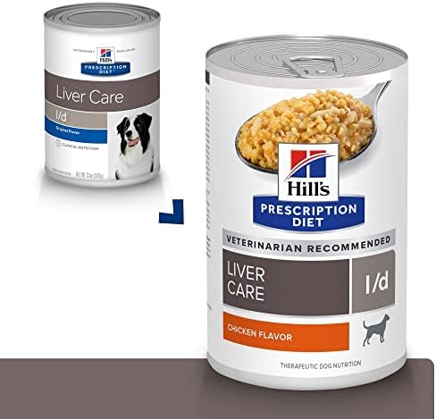 Alimento húmedo especial para perros Hills L/D Cuidado Hepático 13 Oz