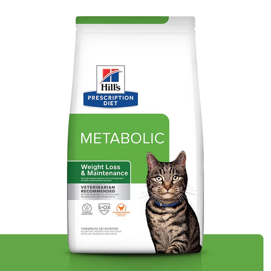 Comida especial para gatos adultos Hills Metabolic Manejo de Peso