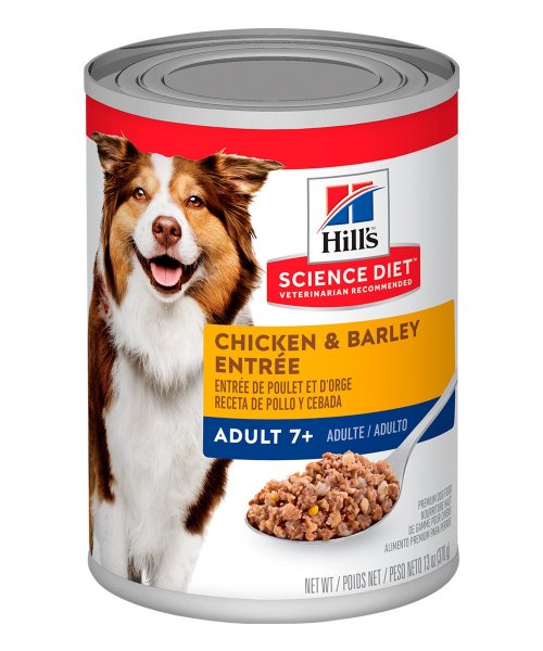 Alimento húmedo para perros mayores Hills Adult 7+ Chicken 13 Oz
