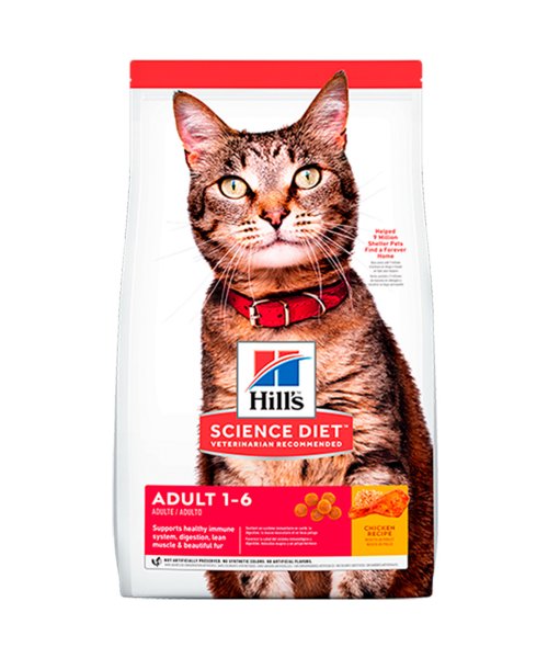 Comida para gatos adultos Hills Adult Optimal Care