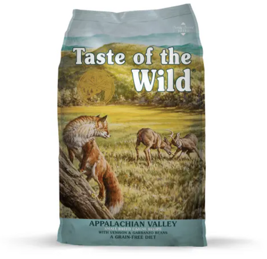 Comida para perros de razas pequeñas Fórmula Taste of the Wild Appalachian Valley Small Breed
