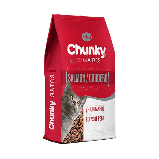 Chunky Gatos Cordero y Salmon