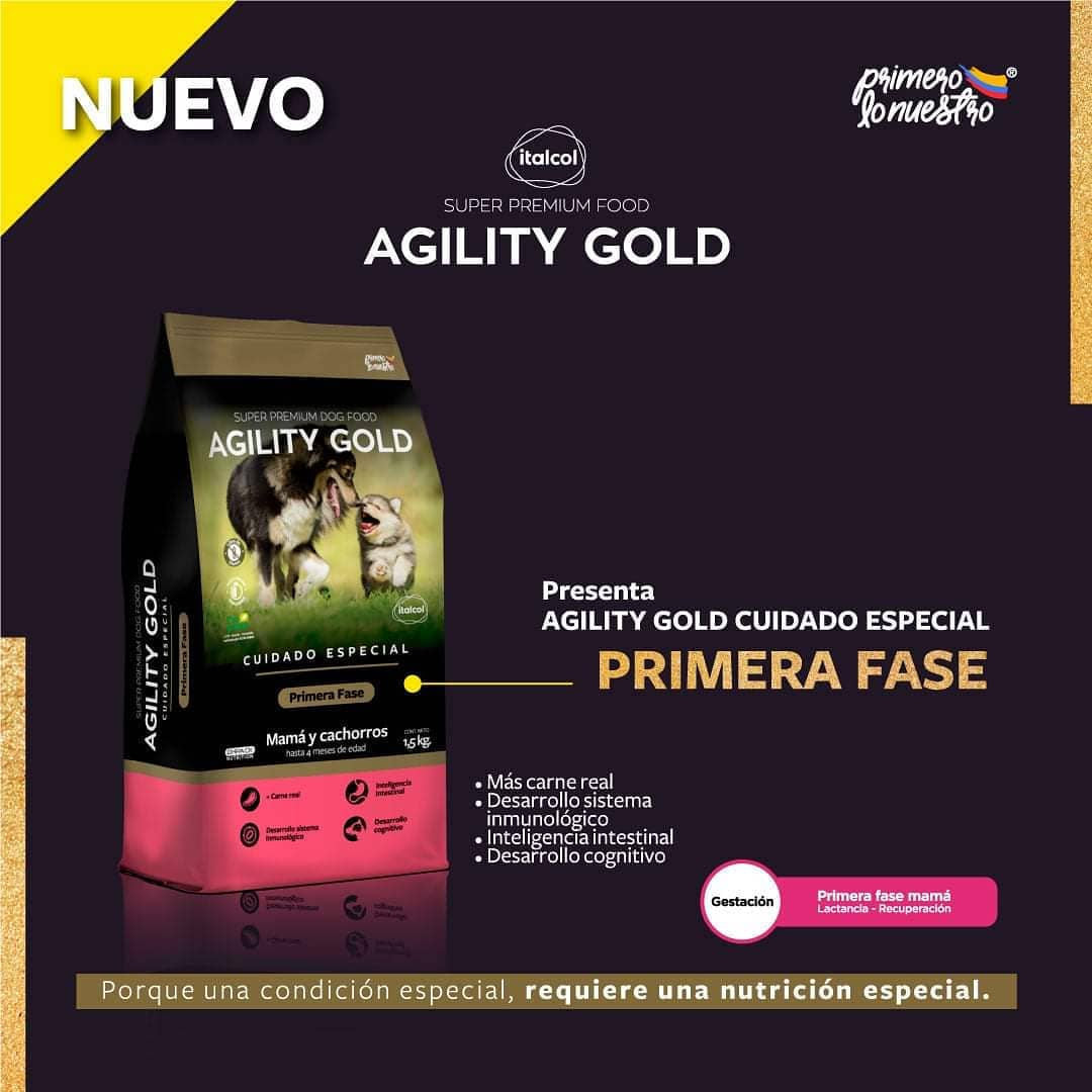 Agility Gold Cuidado Especial Perros Primera Fase