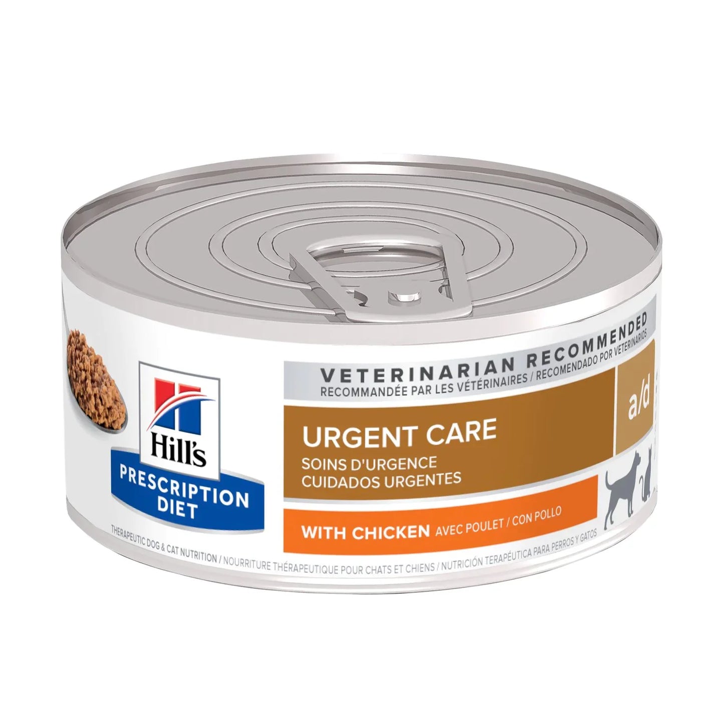 Alimento húmedo especial para perros y gatos en recuperación Hills a/d 5,5 Oz