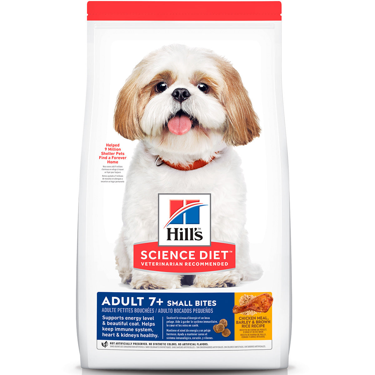 Comida para perros mayores Hills Adult 7+ Small Bites Chicken