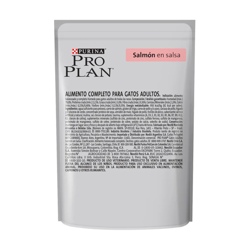 PRO PLAN Wet Cat Adult Salmon