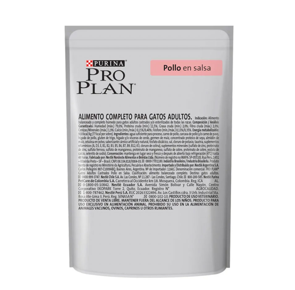 PRO PLAN Wet Cat Sterilized Chicken