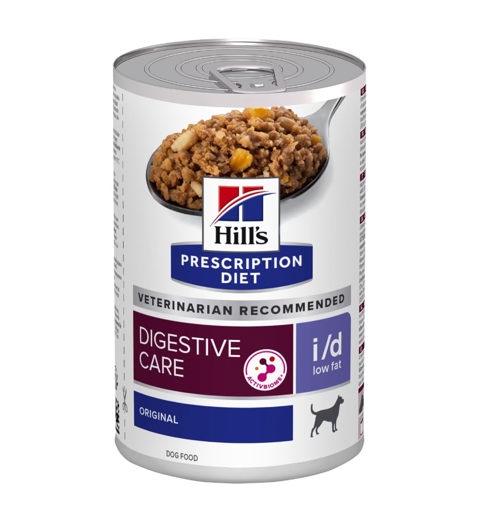 Comida Húmeda para perros Cuidado digestivo Restauración Hills Prescription Diet i/d Low Fat Canine 13 Oz