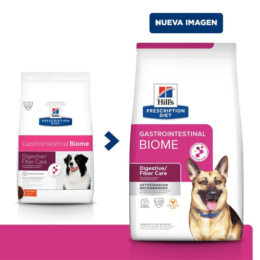 Comida para perros Cuidado digestivo Restauración Hills Prescription Diet Gastrointestinal Biome