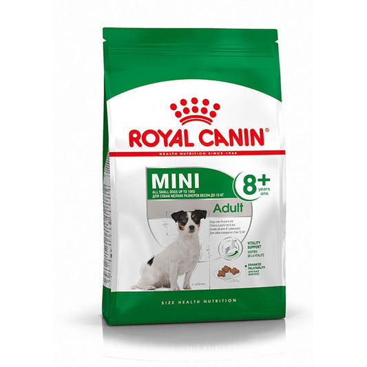 COMIDA PARA PERRO CACHORRO ROYAL CANIN MINI MATURE +8