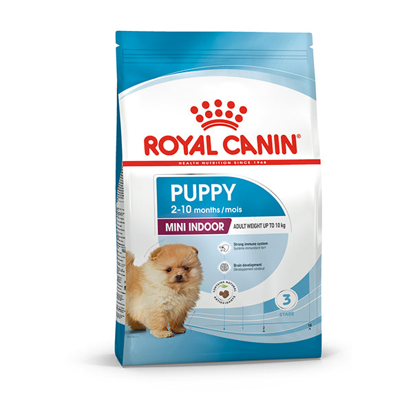 COMIDA PARA PERRO CACHORRO ROYAL CANIN MINI INDOOR PUPPY