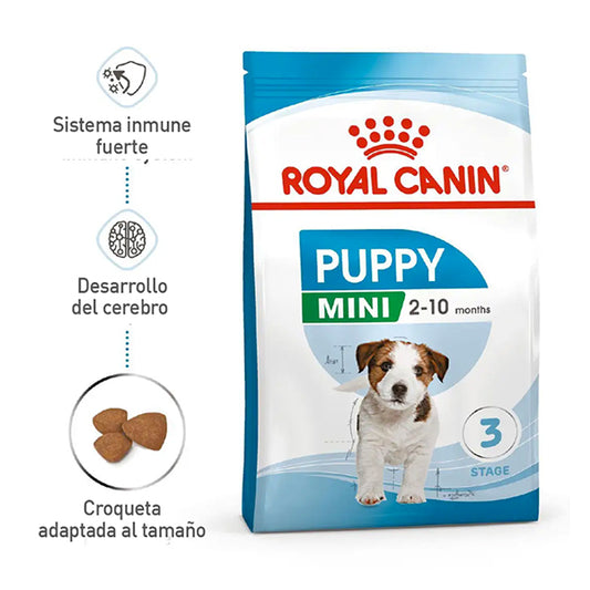 COMIDA PARA PERRO CACHORRO ROYAL CANIN MINI PUPPY