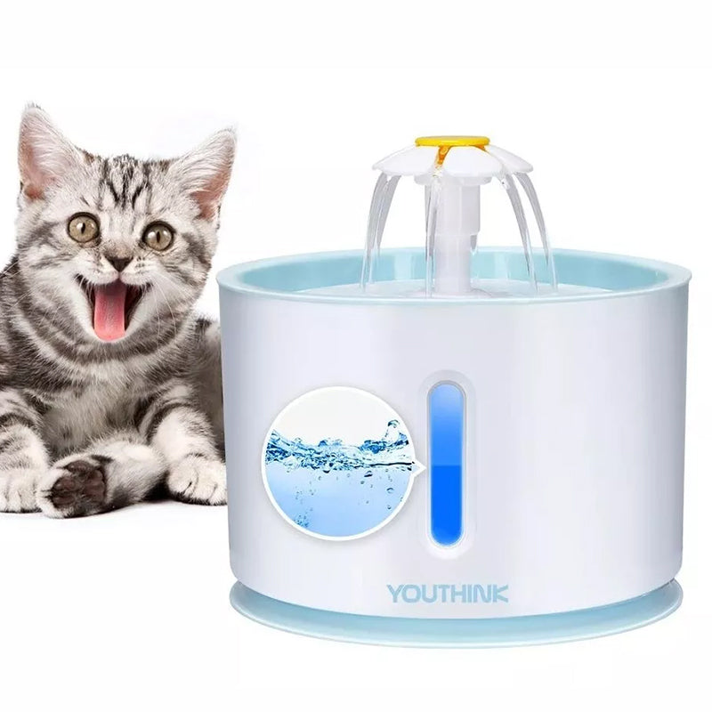 Fuente para gatos y perros de 2.4L