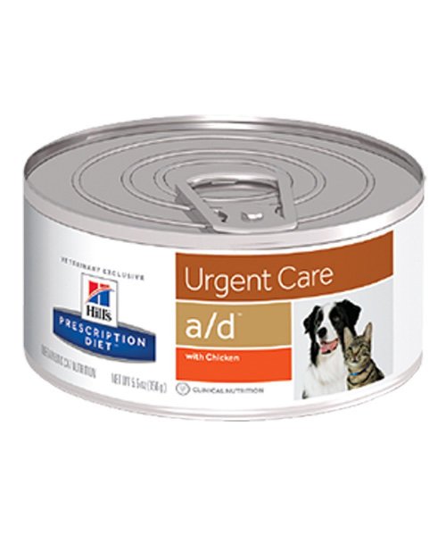 Alimento húmedo especial para perros y gatos en recuperación Hills a/d 5,5 Oz