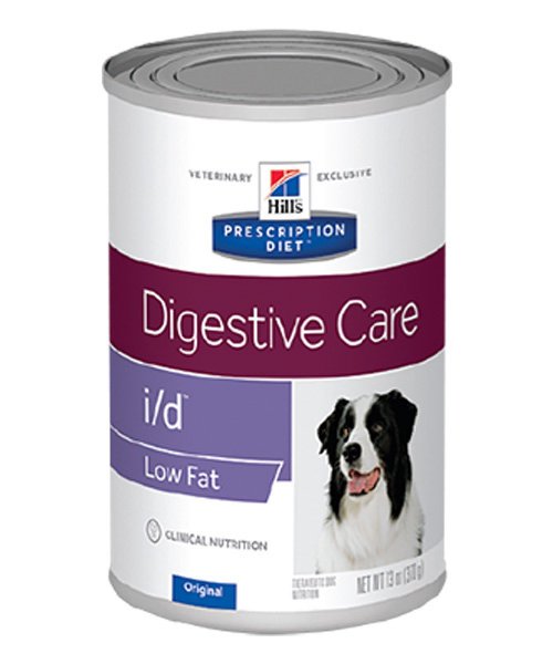 Comida Húmeda para perros Cuidado digestivo Restauración Hills Prescription Diet i/d Low Fat Canine 13 Oz