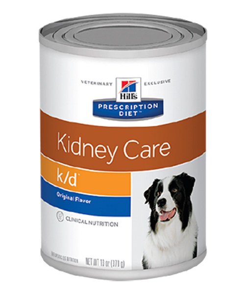 Alimento húmedo especial para perros Hills k/d Cuidado Renal 13 Oz