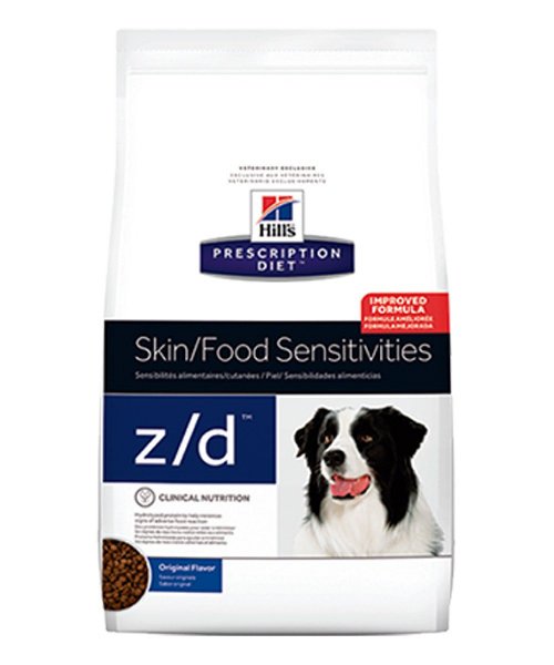 Comida especial para perros Hills z/d Sensibilidades cutáneas y alimentarias