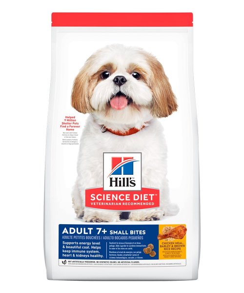 Comida para perros mayores Hills Adult 7+ Small Bites Chicken