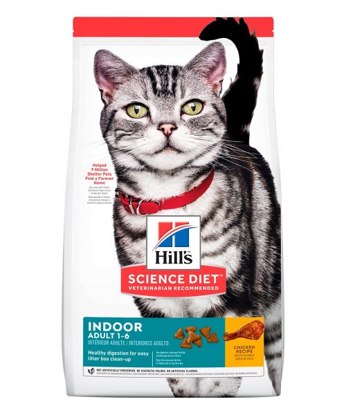 Comida para gatos adultos Hills Adult Indoor Food 3,5 LB