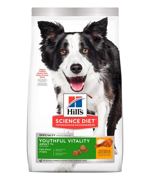 Comida para perros mayores Hills Adult 7+ Youthful Vitality