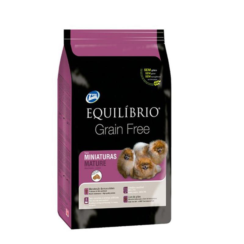 COMIDA PARA PERRO EQUILIBRIO GRAIN FREE MATURE RAZA MINI.