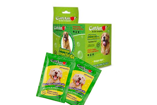 Canamor Shampoo Insecticida caja X 12