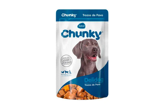 Chunky Delidog Trozos de Pavo 12 x 100g