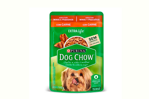 DOG CHOW Adultos Minis y Pequeños con Carne