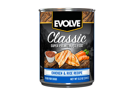 COMIDA HUMEDA PARA PERRO EVOLVE DOG LATA CHIKEN- POLLO