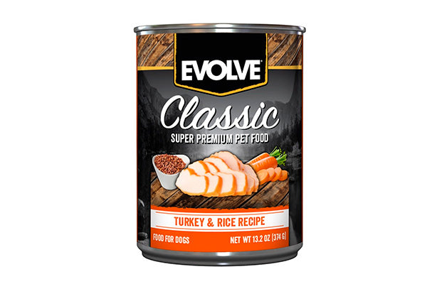 COMIDA HUMEDA PARA PERRO EVOLVE DOG LATA TURKEY - PAVO