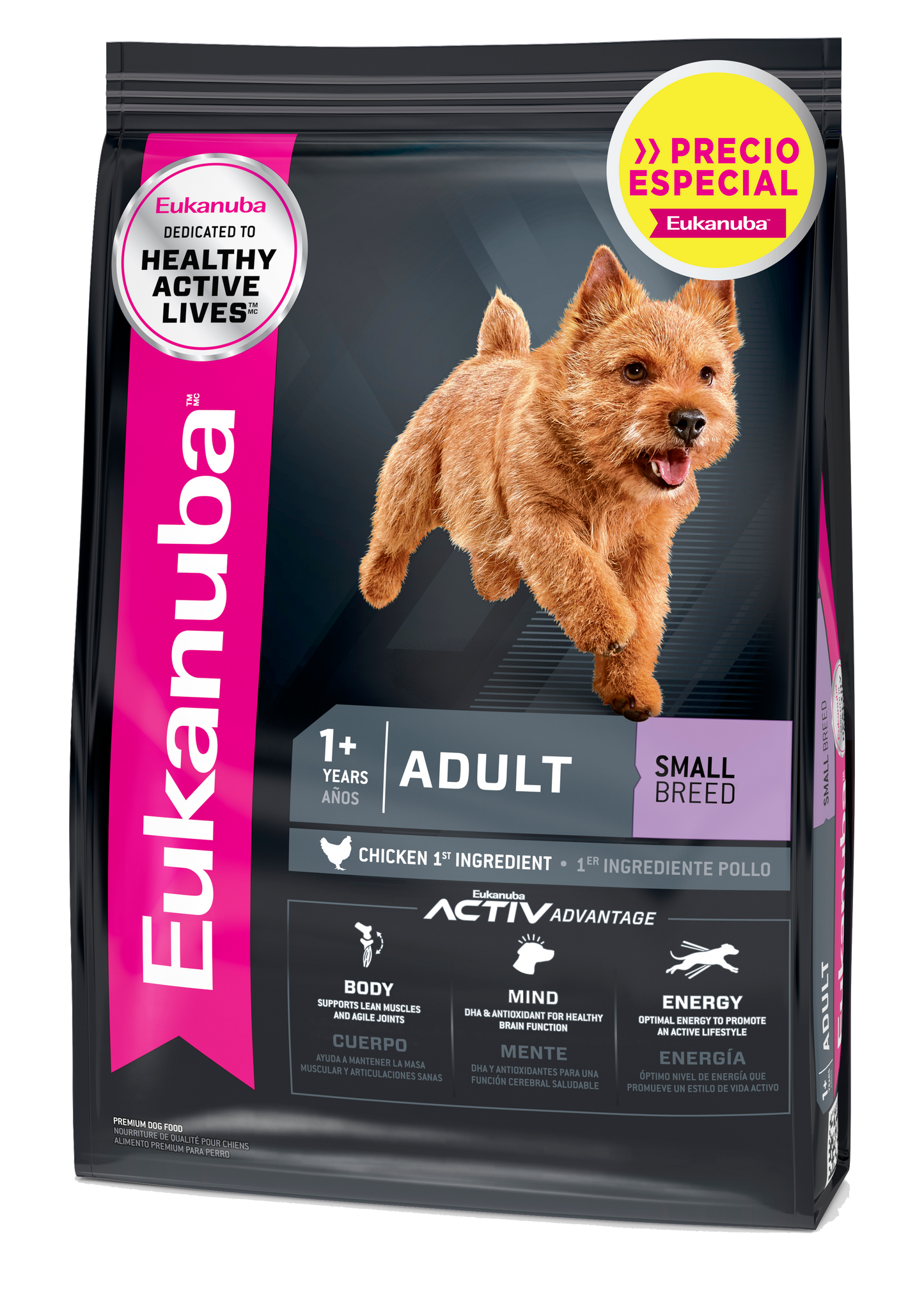 COMIDA PARA PERRO EUKANUBA SMALL BREED ADULT