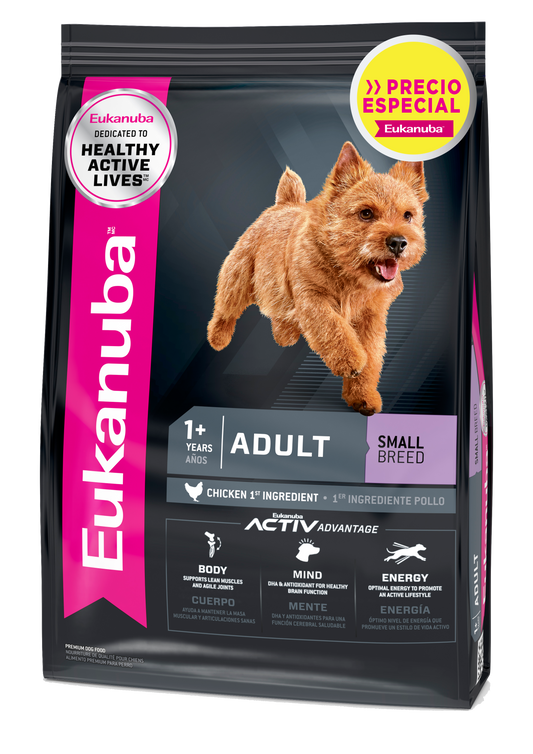 COMIDA PARA PERRO EUKANUBA SMALL BREED ADULT