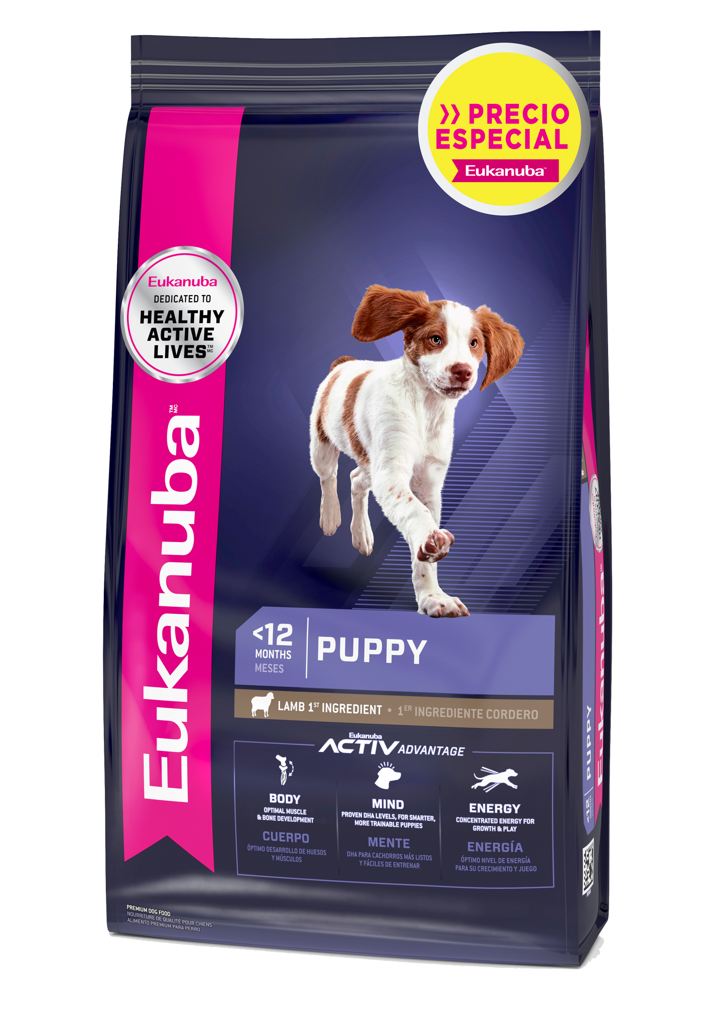 COMIDA PARA PERRO CACHORRO EUKANUBA MEDIUM PUPPY LAMB