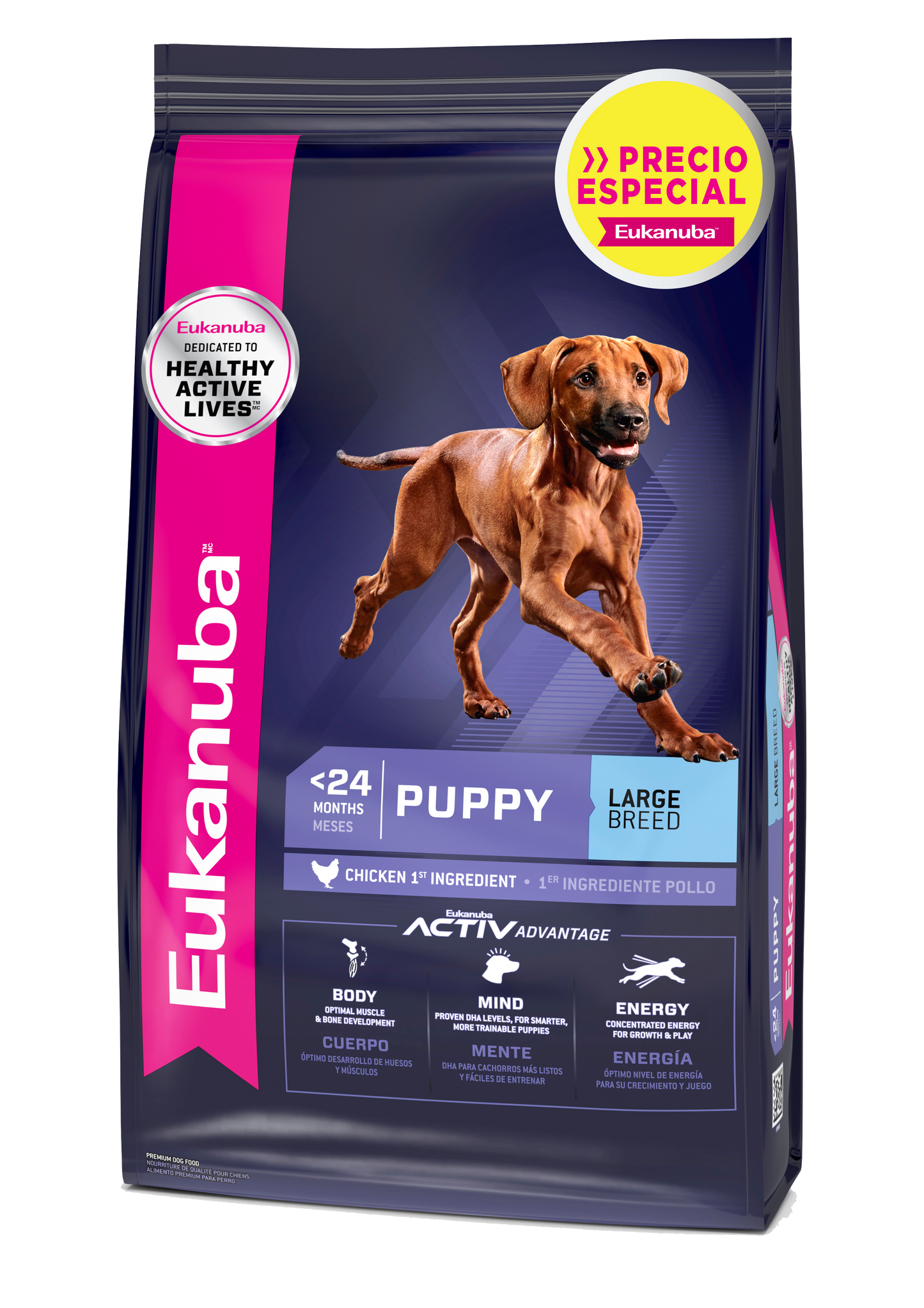 COMIDA PARA PERRO EUKANUBA LARGE BREED PUPPY