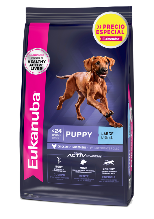 COMIDA PARA PERRO EUKANUBA LARGE BREED PUPPY