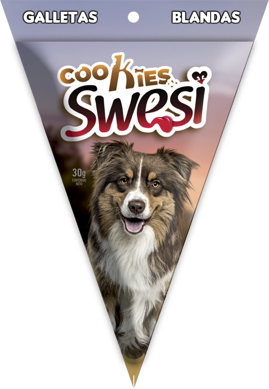 Galletas para perros SWESI COOKIES 30gr x 6 sobres