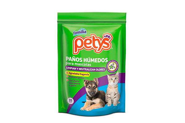 Petys Paños humedos