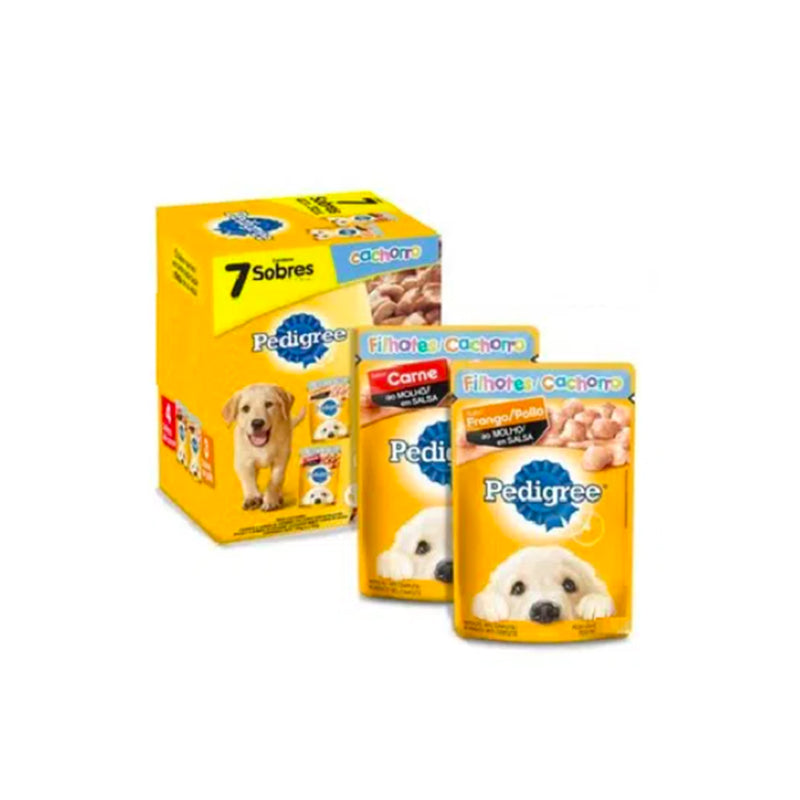 Pedigree Pack Cachorro 7 Sobres de 100 gr cada uno