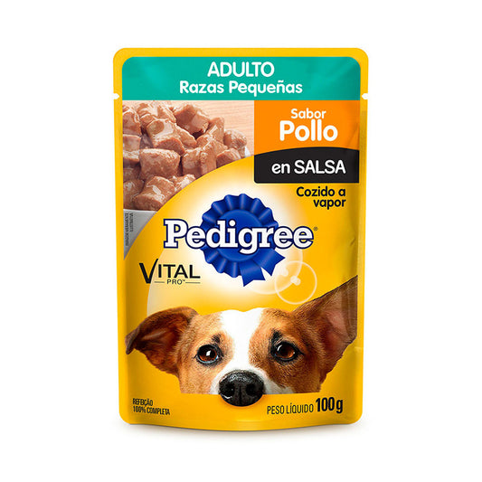 Pedigree Pouch Raza Pequena Pollo