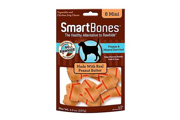 SMARTBONES PEANUT BUTTER MINI 8PK