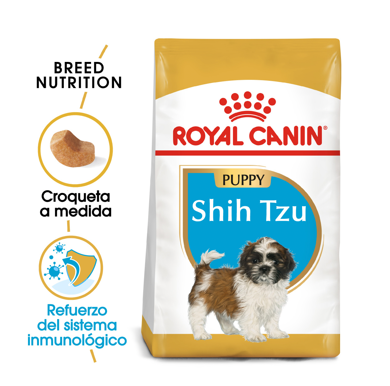 COMIDA PARA PERRO CACHORRO ROYAL CANIN BHN SHIH TZU PUPPY