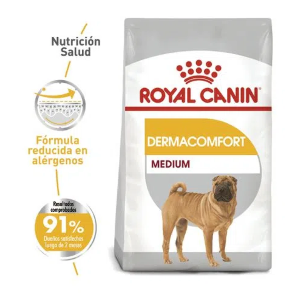 COMIDA PARA PERRO ROYAL CANIN MEDIUM DERMA