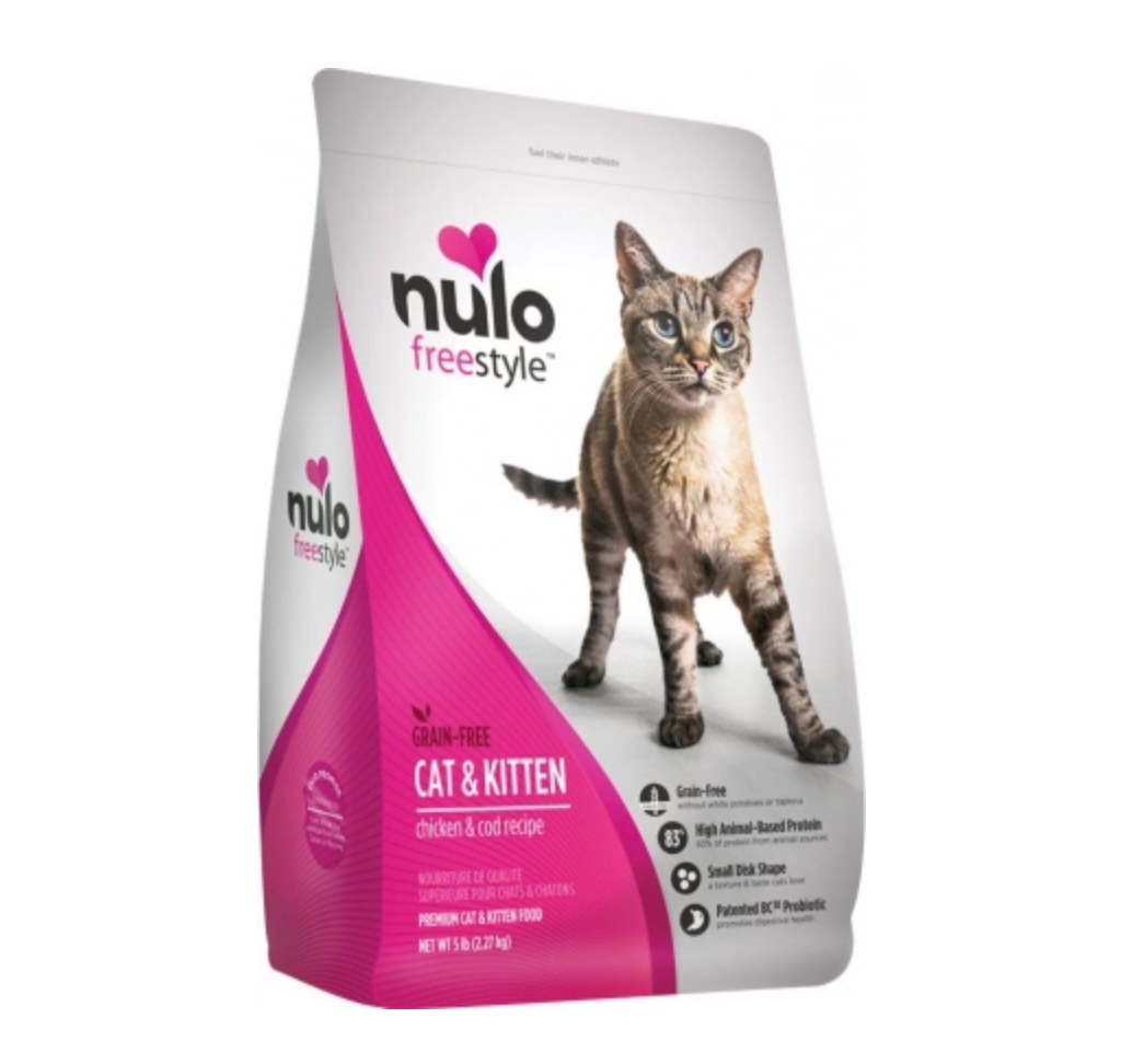 Alimento para Gato Cachorro Nulo Cat Grain free Kitten And Cat Pollo y Bacalao