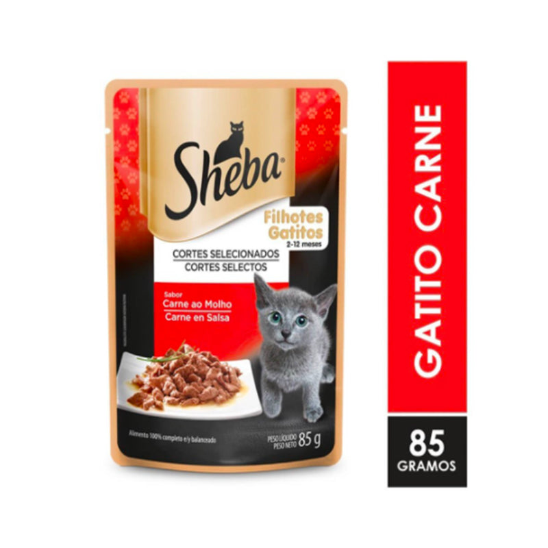 Sheba SCH Gatitos Carne