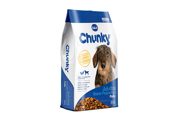 Chunky Adulto Razas Pequeñas x 8 Kilos