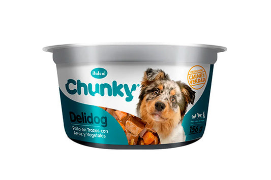 Chunky Delidog Pollo 6 x 310 Gr Pote