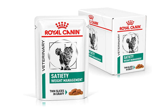 ROYAL CANIN GATO VDF SATIETY CAT WET X 24